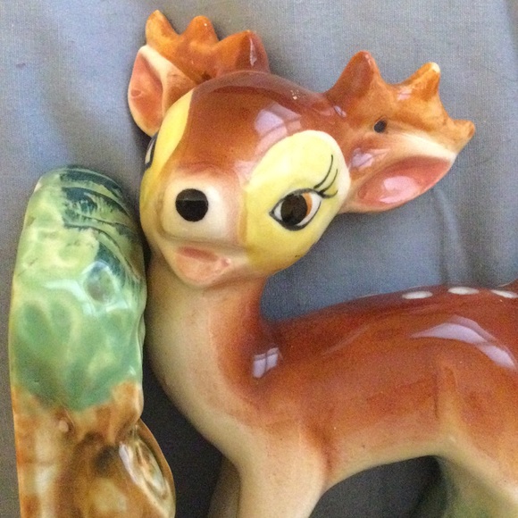 1940’s VINTAGE Deer Bookend Bambi Doe eyes - Picture 4 of 5